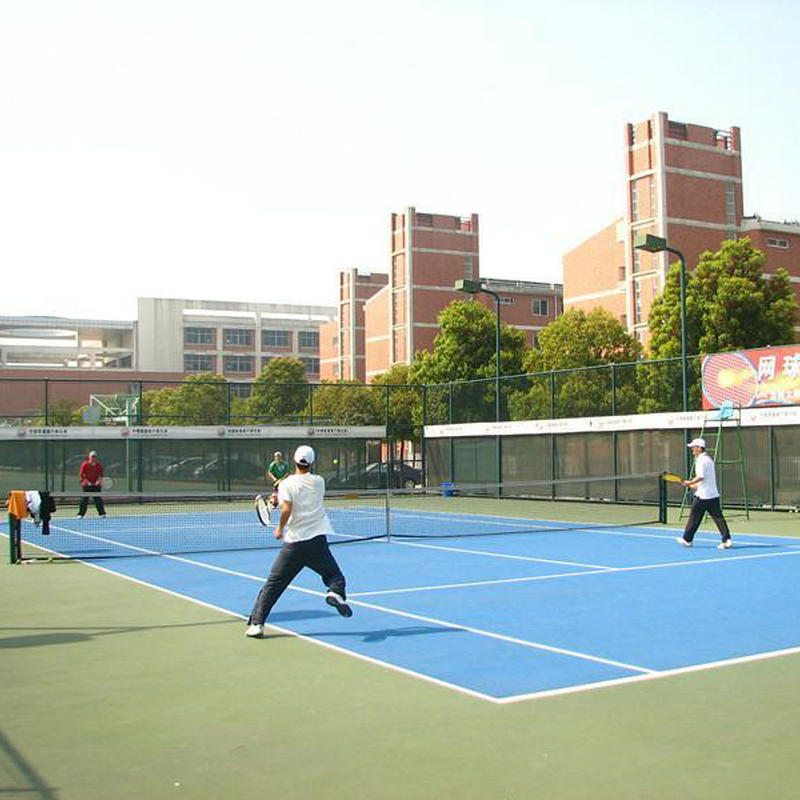 戶外丙烯酸面層籃球場 室內(nèi)室外彈性丙烯酸體育場籃球場