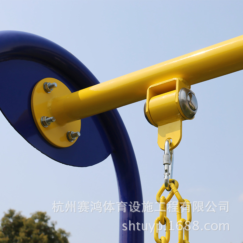健身器材單雙人秋千戶外健身路徑兒童娛樂設(shè)施和公園社區(qū)健身器材