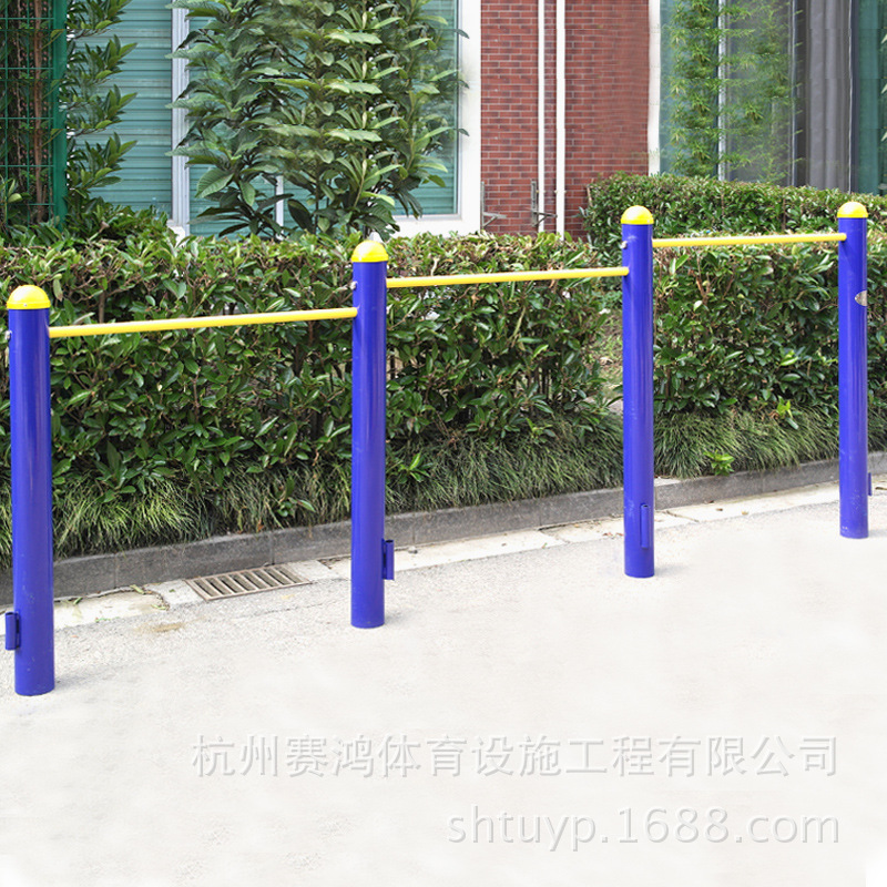 SH 室外健身器材三聯(lián)壓腿器戶外小區(qū)器材壓腿架體育廣場健身路徑