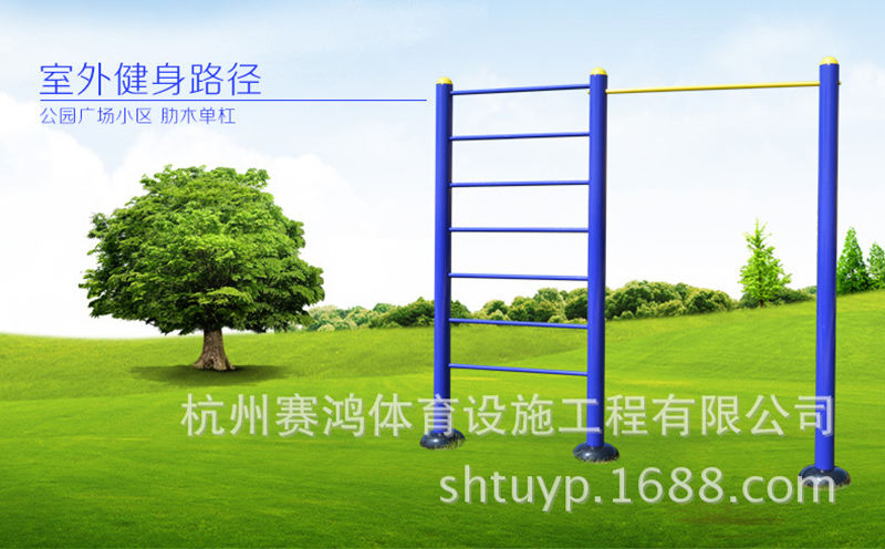 廣場健身器 材肋木架單杠組合室外健身路徑戶外公園小區(qū)體育器材